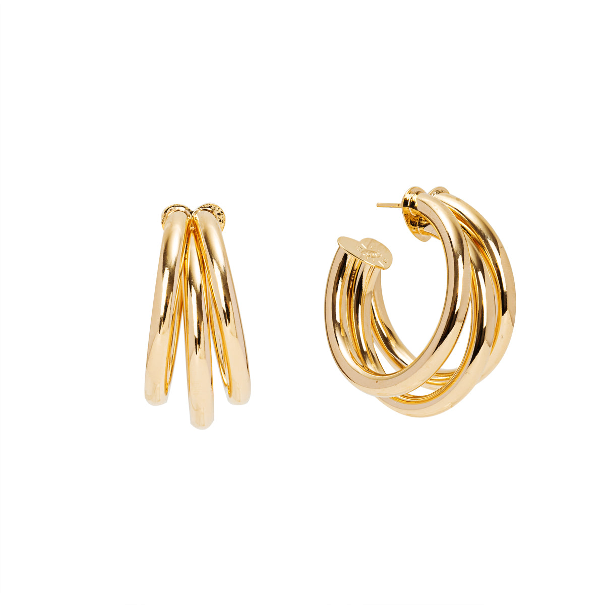 BRINCO ARGOLA AMORA DOURADO