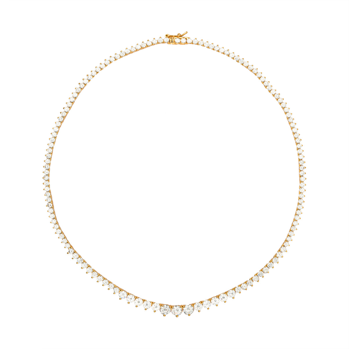 COLAR RIVIERA NINA INCOLOR DOURADO